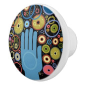 Das Konzept der Bewegung Keramikknauf (Rechts)