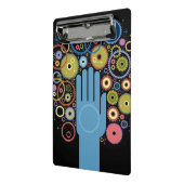 Das Konzept der Bewegung Mini Klemmbrett (Gewinkelt2)