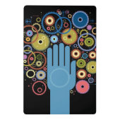 Das Konzept der Bewegung Mini Klemmbrett (Rückseite)