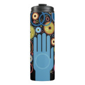 Das Konzept der Bewegung Thermosbecher (Vorderseite)