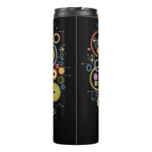 Das Konzept der Bewegung Thermosbecher (Rückseite)