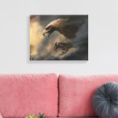 Das Konzept der Großen Adler Leinwanddruck (Insitu (Wohnzimmer))