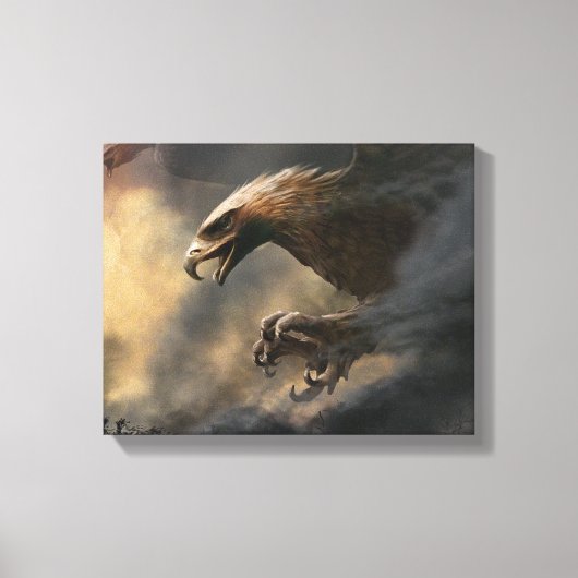 Das Konzept der Großen Adler Leinwanddruck (Vorderseite)