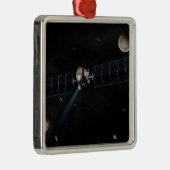 Das Konzept der Raumsonde der Morgendämmerung Ornament Aus Metall (Rechts)