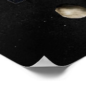 Das Konzept der Raumsonde der Morgendämmerung Poster (Ecke)