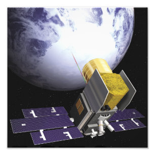 Das Konzept des Künstlers des Eises, Wolke Fotodruck