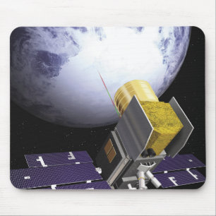 Das Konzept des Künstlers des Eises, Wolke Mousepad