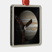 Das Konzept des Künstlers für das Juno-Raumfahrzeu Silbernes Ornament (Rechts)