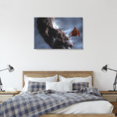 Das Konzept des Künstlers für die Begegnung mit De Leinwanddruck (Insitu (Schlafzimmer))