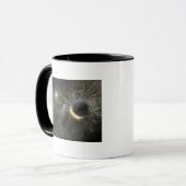 Das Konzept des Künstlers Space Collision bei Vega Tasse (Vorderseite Links)