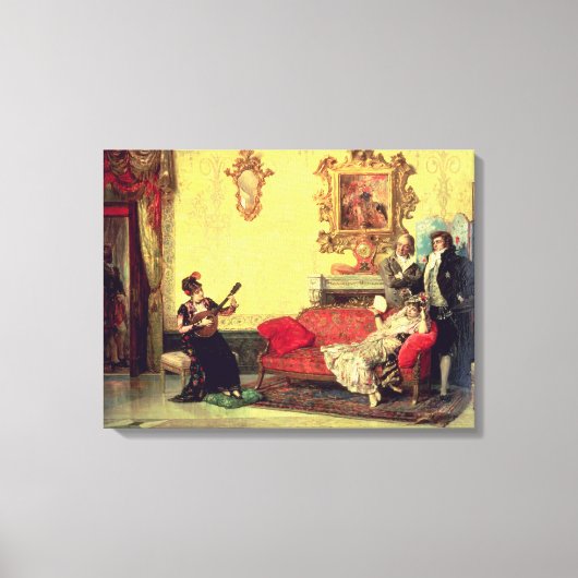 Das Konzert 2 Leinwanddruck (Vorderseite)