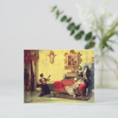 Das Konzert 2 Postkarte (Stehend Vorderseite)
