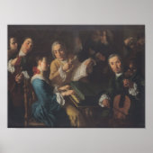 Das Konzert, c.1755 Poster (Vorne)