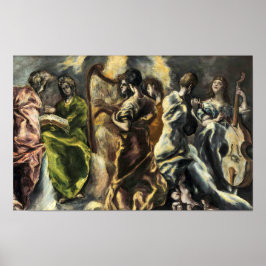 Das Konzert der Engel | El Greco | Poster