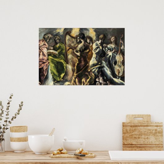 Das Konzert der Engel | El Greco | Poster (Küche)
