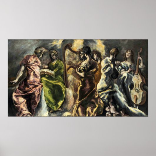 Das Konzert der Engel | El Greco | Poster (Vorne)