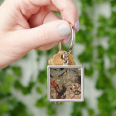 Das Konzert des Vogels Schlüsselanhänger (Hand)