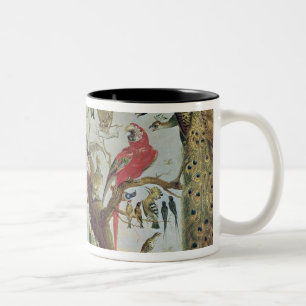 Das Konzert des Vogels Zweifarbige Tasse
