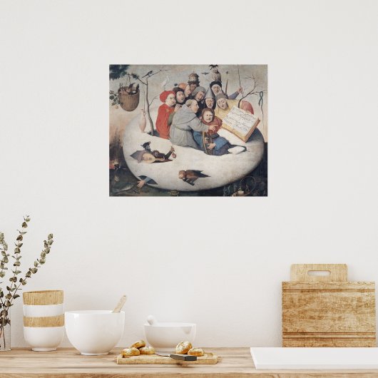 Das Konzert im Ei Poster (Küche)