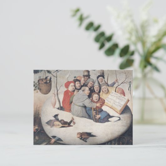 Das Konzert im Ei Postkarte (Stehend Vorderseite)