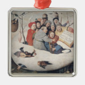 Das Konzert im Ei Silbernes Ornament (Vorne)