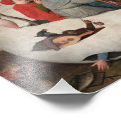 Das Konzert im Ei von Hieronymus Bosch Fotodruck (Ecke)