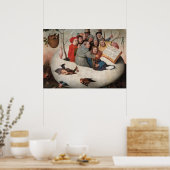 Das Konzert im Ei von Hieronymus Bosch Poster (Küche)