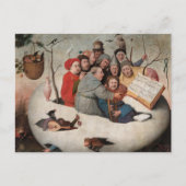 Das Konzert im Ei von Hieronymus Bosch Postkarte (Vorderseite)