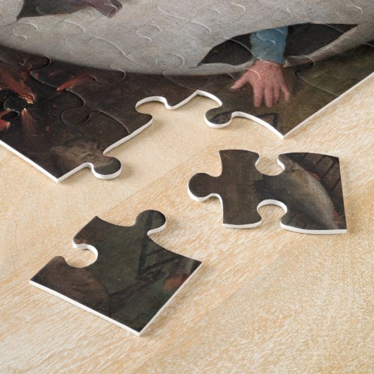Das Konzert im Ei von Hieronymus Bosch Puzzle (Seite)