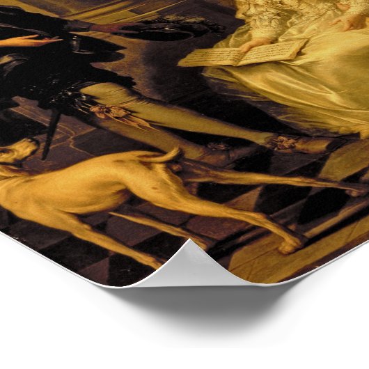 Das Konzert Poster (Ecke)