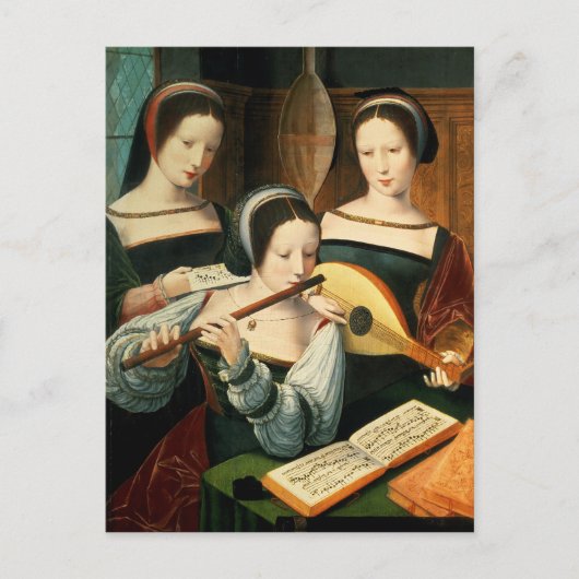 Das Konzert Postkarte (Vorderseite)