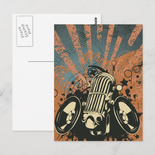 Das Konzert Postkarte (Vorne/Hinten)