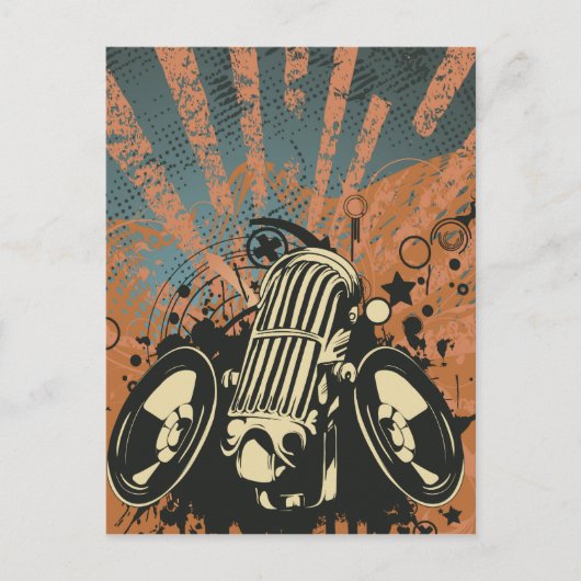 Das Konzert Postkarte (Vorderseite)