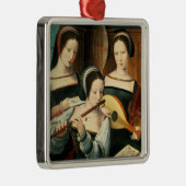 Das Konzert Silbernes Ornament (Rechts)