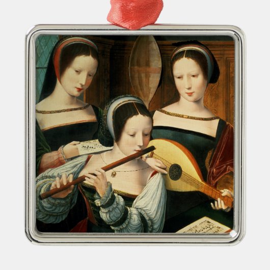 Das Konzert Silbernes Ornament (Vorne)