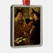 Das Konzert Silbernes Ornament (Rechts)