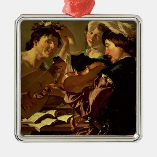 Das Konzert Silbernes Ornament (Vorne)