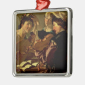 Das Konzert Silbernes Ornament (Links)