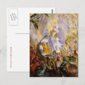 "Das Konzert" von Fitzgerald Postkarte (Vorne/Hinten)