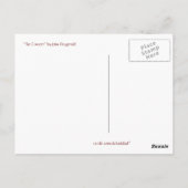 "Das Konzert" von Fitzgerald Postkarte (Rückseite)