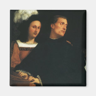 Das Konzert von Tizian Vintage Renaissance Fine Ar Magnet