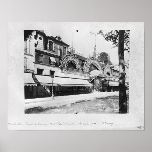 Das Konzert von Trianon in Paris Poster (Vorne)