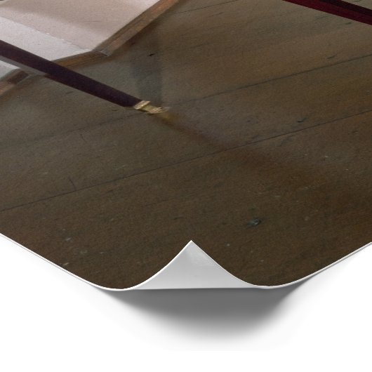 Das Konzertpiano von Franz Joseph Haydn Poster (Ecke)