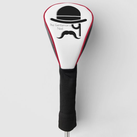 Das Kopfnicken des Herrn Golf Headcover (Vorderseite)