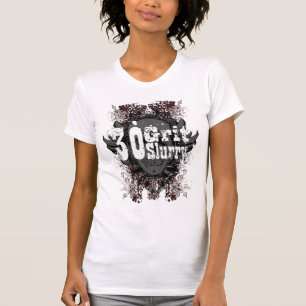 das Korn-Schlamm camisol Spitze der Frauen 30 mit T-Shirt