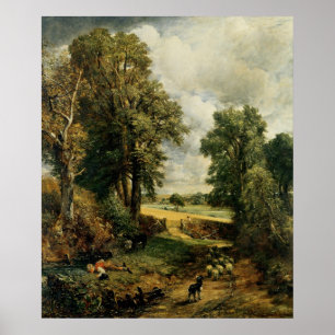 Das Kornfeld, 1826 Poster