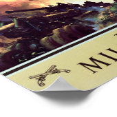 Das Korps der Militärpolizei - Rekrutierung des Zw Poster (Ecke)