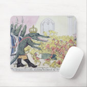 Das korsische Krokodil Mousepad (Mit Mouse)