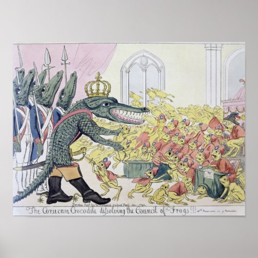 Das korsische Krokodil Poster (Vorne)