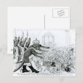 Das korsische Krokodil Postkarte (Vorne/Hinten)